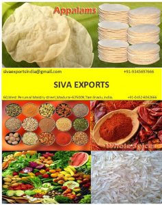 Papad Manufacturer in india, Siva exports,lion brand appalam, lion appalam, sivan appalam, appalam,papad,papadum,papadam,papadom,pappad,pappadum,pappadam,pappadom, poppadom, popadom, poppadam, popadam, poppadum, popadum, appalam manufacturers, papad manufacturers, pappadam manufacturers, papadum manufacturers, papadam manufacturers, pappad manufacturers, pappadum manufacturers, poppadom manufacturers, papadom manufacturers, popadom manufacturers, poppadum manufacturers, popadum manufacturers, popadam manufacturers, poppadam manufacturers, pappadom manufacturers, appalam manufacturers in india, papad manufacturers in india, pappadam manufacturers in india, papadum manufacturers in india, papadam manufacturers in india, pappad manufacturers in india, pappadum manufacturers in india, poppadom manufacturers in india, papadom manufacturers in india, popadom manufacturers in india, poppadum manufacturers in india, popadum manufacturers in india, popadam manufacturers in india, poppadam manufacturers in india, pappadom manufacturers in india, appalam manufacturers in tamilnadu, papad manufacturers in tamilnadu, pappadam manufacturers in tamilnadu, papadum manufacturers in tamilnadu, papadam manufacturers in tamilnadu, pappad manufacturers in tamilnadu, pappadum manufacturers in tamilnadu, poppadom manufacturers in tamilnadu, papadom manufacturers in tamilnadu, popadom manufacturers in tamilnadu, poppadum manufacturers in tamilnadu, popadum manufacturers in tamilnadu, popadam manufacturers in tamilnadu, poppadam manufacturers in tamilnadu, pappadom manufacturers in tamilnadu, appalam manufacturers in madurai, papad manufacturers in madurai, pappadam manufacturers in madurai, papadum manufacturers in madurai, papadam manufacturers in madurai, pappad manufacturers in madurai, pappadum manufacturers in madurai, poppadom manufacturers in madurai, papadom manufacturers in madurai, popadom manufacturers in madurai, poppadum manufacturers in madurai, popadum manufacturers in madurai, popadam manufacturers in madurai, poppadam manufacturers in madurai, pappadom manufacturers in madurai, best appalam manufacturers in india, best papad manufacturers in india, best pappadam manufacturers in india, best papadum manufacturers in india, best papadam manufacturers in india, best pappad manufacturers in india, best pappadum manufacturers in india, best poppadom manufacturers in india, best appalam manufacturers in madurai, best papad manufacturers in madurai, best pappadam manufacturers in madurai, best papadum manufacturers in madurai, best papadam manufacturers in madurai, best pappad manufacturers in madurai, best pappadum manufacturers in madurai, best poppadom manufacturers in Madurai, best appalam manufacturers in tamilnadu, best papad manufacturers in tamilnadu, best pappadam manufacturers in tamilnadu, best papadum manufacturers in tamilnadu, best papadam manufacturers in tamilnadu, best pappad manufacturers in tamilnadu, best pappadum manufacturers in tamilnadu, best poppadom manufacturers in Tamilnadu, appalam wholesalers, papad wholesalers, papadum wholesalers, pappadam wholesalers,pappadom wholesalers, papadam wholesalers, pappad wholesalers, pappadum wholesalers, poppadom wholesalers, papadom wholesalers, popadom wholesalers, poppadum wholesalers, popadum wholesalers, popadam wholesalers, poppadam wholesalers, appalam wholesalers in india, papad wholesalers in india, papadum wholesalers in india, papadam wholesalers in india, pappad wholesalers in india, pappadum wholesalers in india, pappadam wholesalers in india, poppadom wholesalers in india, appalam wholesalers in madurai, papad wholesalers in madurai, papadum wholesalers in madurai, papadam wholesalers in madurai, pappad wholesalers in madurai, pappadum wholesalers in madurai, pappadam wholesalers in madurai, poppadom wholesalers in Madurai, appalam wholesalers in tamilnadu, papad wholesalers in tamilnadu, papadum wholesalers in tamilnadu, papadam wholesalers in tamilnadu, pappad wholesalers in tamilnadu, pappadum wholesalers in tamilnadu, pappadam wholesalers in tamilnadu, poppadom wholesalers in Tamilnadu, appalam exporters, papad exporters, papadum exporters, pappadam exporters,pappadom exporters, papadam exporters, pappad exporters, pappadum exporters, poppadom exporters, papadom exporters, popadom exporters, poppadum exporters, popadum exporters, popadam exporters, poppadam exporters, appalam exporters in india, papad exporters in india, papadum exporters in india, papadam exporters in india, pappad exporters in india, pappadum exporters in india, pappadam exporters in india, poppadom exporters in india, appalam exporters in madurai, papad exporters in madurai, papadum exporters in madurai, papadam exporters in madurai, pappad exporters in madurai, pappadum exporters in madurai, pappadam exporters in madurai, poppadom exporters in Madurai, appalam exporters in tamilnadu, papad exporters in tamilnadu, papadum exporters in tamilnadu, papadam exporters in tamilnadu, pappad exporters in tamilnadu, pappadum exporters in tamilnadu, pappadam exporters in tamilnadu, poppadom exporters in Tamilnadu, spices manufacturers, whole spices manufacturers, ground spices manufacturers, spices exporters, whole spices exporters, ground spices exporters, spices manufacturers in india, spices manufacturers in tamilnadu, spices manufacturers in tamilnadu, whole spices manufacturers in india, whole spices manufacturers in tamilnadu, whole spices manufacturers in tamilnadu, ground spices manufacturers in india, ground spices manufacturers in tamilnadu, ground spices manufacturers in tamilnadu, dry red chilli,red chilli powder,turmeric powder,coriander powder, coriander whole,flakes, black pepper,cumin seeds, Rice,rice exporters,basmati rice exporters,non-basmati rice exporters, rice exporters in india, basmati rice exporters in india,non-basmati rice exporters in india, rice exporters in tamilnadu, basmati rice exporters in tamilnadu,non-basmati rice exporters in tamilnadu, rice exporters in tamilnadu, basmati rice exporters in tamilnadu,non-basmati rice exporters in tamilnadu,